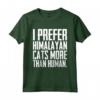 Gatto Himalayano - Himalayani - Gattino Himalayano Maglietta - Regalo Divertente per Amanti dei Gatti - Compleanno Gatto Himalayano