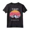 Himalaya Retro Mountain Trekking Alpinista Turista Tibet Maglietta - Escursioni e Avventure in Montagna
