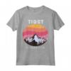 Himalaya Retro Mountain Trekking Alpinista Turista Tibet Maglietta - Escursioni e Avventure in Montagna
