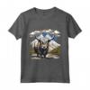 Divertente Yak Himalayano Tibet Souvenir Maglietta - Ideale per Escursioni nell'Himalaya