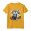 Divertente Yak Himalayano Tibet Souvenir Maglietta - Ideale per Escursioni nell'Himalaya