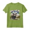 Divertente Yak Himalayano Tibet Souvenir Maglietta - Ideale per Escursioni nell'Himalaya