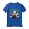 Himalaya Yak - Maglietta Paesaggi Montagne Neve Souvenir Tibet - Perfetta per Escursioni con Amanti degli Yak