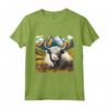 Carino Yaks Costume Himalaya Tibet Paesaggi Montagne Neve Maglietta - Souvenir Tibet Yak Escursioni Regalo Divertente