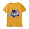 Splash Art Colorato con Faccia di Gatto Himalayano - Maglietta per Amanti dei Gatti - Design Unico e Artistico