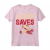 Jesus Saves Ice Hockey Goalie Sport Religious Christian Gift Maglietta - Perfect Christian Gift for Athletes and Fans