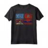HapTiger FLAG Maglietta - Free East Turkestan Tibet Inner Mongolia - Sostegno Diritti Umani CCP