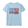 HapTiger FLAG Maglietta - Free East Turkestan Tibet Inner Mongolia - Sostegno Diritti Umani CCP