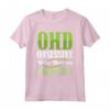 OHD Obsessive Hooping Disorder - Divertente Maglietta Hula Hoop per Ballerini e Artisti Circensi - Ideale per Fitness e Danza a Cerchio