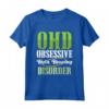 OHD Obsessive Hooping Disorder - Divertente Maglietta Hula Hoop per Ballerini e Artisti Circensi - Ideale per Fitness e Danza a Cerchio