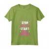 Donna Stop Dreaming Start Hula Hooping - Maglietta Hula Hooping con Collo a V - Design Esperto di Cerchi