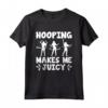 Hooping Mi Fa Succosa - Hobby Hula Hooping Maglietta con Design Unico - Ideale per Bambini e Adulti