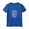 Keep Calm e Hula Hoop Hullern - Maglietta Fitness per Donne e Ragazze - Ideale per Danza Hula Hoop e Allenamenti a Casa