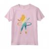 Divertente Hula Hooping Performer Girl - Silhouette Maglietta - Ideale per Ballerini e Amanti dell'Hula Hooping - Mostra la tua Passione per il Cerchio!