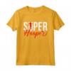 Super Hooper Divertente - Maglietta Hula Hooping con Design Cerchio - Ideale per Allenamenti e Feste a Tema Hula Hoop