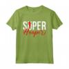 Super Hooper Divertente - Maglietta Hula Hooping con Design Cerchio - Ideale per Allenamenti e Feste a Tema Hula Hoop