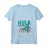 Donna Un Giorno Senza Hula Hooping Ama Hula Hoop Fitness Hooping Maglietta con Collo a V - Design a Cerchio - Citazione Motivazionale