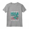 Donna Un Giorno Senza Hula Hooping Ama Hula Hoop Fitness Hooping Maglietta con Collo a V - Design a Cerchio - Citazione Motivazionale