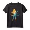 Divertente Hula Hooping Performer Girl Hula Hooping Silhouette Maglietta - Ideale per Ballerini e Amanti dell'Hula Hoop - Acquista Online!