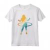Divertente Hula Hooping Performer Girl Hula Hooping Silhouette Maglietta - Ideale per Ballerini e Amanti dell'Hula Hoop - Acquista Online!