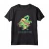 Divertente Hula Hooping Velociraptor Maglietta - Design Unico ispirato ai Dinosauri e Fitness