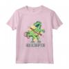 Divertente Hula Hooping Velociraptor Maglietta - Design Unico ispirato ai Dinosauri e Fitness