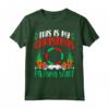 Hooping Christmas Pajama Shirt Hula Hoop Dancing Xmas Maglietta - Ideale per Regali di Natale