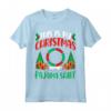 Hooping Christmas Pajama Shirt Hula Hoop Dancing Xmas Maglietta - Ideale per Regali di Natale