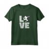Lettering Hula Hoop LOVE Hooping Maglietta - Ideale Regalo per Amanti dell'Hula Hoop e Fitness