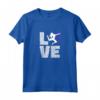 Lettering Hula Hoop LOVE Hooping Maglietta - Ideale Regalo per Amanti dell'Hula Hoop e Fitness