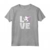 Lettering Hula Hoop LOVE Hooping Maglietta - Ideale Regalo per Amanti dell'Hula Hoop e Fitness