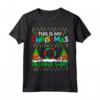 Hula Hoop Dancing Christmas Pajama Shirt - Hooping Xmas Maglietta - Ideale per Regali Divertenti