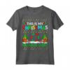 Hula Hoop Dancing Christmas Pajama Shirt - Hooping Xmas Maglietta - Ideale per Regali Divertenti