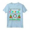 Hula Hoop Dancing Christmas Pajama Shirt - Hooping Xmas Maglietta - Ideale per Regali Divertenti