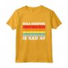Hula Hooping Vintage | Uomo Donna Retro Hula Hooper Maglietta - Design Tramonto - Regalo Unico per Hula Hoopers