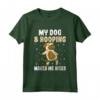 My Dog And Hooping - Hula Hooping Lover Maglietta - Design Unico per Hobby e Professionisti - Ideale per Feste a Tema
