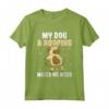 My Dog And Hooping - Hula Hooping Lover Maglietta - Design Unico per Hobby e Professionisti - Ideale per Feste a Tema