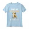 My Dog And Hooping - Hula Hooping Lover Maglietta - Design Unico per Hobby e Professionisti - Ideale per Feste a Tema