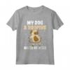 My Dog And Hooping - Hula Hooping Lover Maglietta - Design Unico per Hobby e Professionisti - Ideale per Feste a Tema