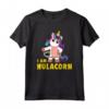 Divertente Unicorno Hulacorn Hula Hooping Maglietta - Regalo per Amanti degli Unicorni e Hula Hoopers