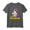 Divertente Unicorno Hulacorn Hula Hooping Maglietta - Regalo per Amanti degli Unicorni e Hula Hoopers