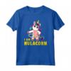 Divertente Unicorno Hulacorn Hula Hooping Maglietta - Regalo per Amanti degli Unicorni e Hula Hoopers
