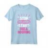 Stop Dreaming Start Hula Hooping - Maglietta Cerchio Danza Hula-Hooping - Ideale per Sessioni di Allenamento e Feste a Tema