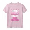Stop Dreaming Start Hula Hooping - Maglietta Cerchio Danza Hula-Hooping - Ideale per Sessioni di Allenamento e Feste a Tema