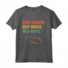 Hula Hoop - Curvy Grooves - Sexy Moves - Retro Maglietta per Fitness e Ginnastica - Ideale per Regalo Unico e alla Moda