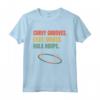 Hula Hoop - Curvy Grooves - Sexy Moves - Retro Maglietta per Fitness e Ginnastica - Ideale per Regalo Unico e alla Moda