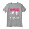 Hooping è più di uno stile di vita Hula Hooping Dice Fan Maglietta - Ideale per Allenamenti e Feste a Tema - Unica e Divertente