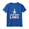 Guarda Mamma Lama Hula Hooping Divertente Alpaca Hooping Fanatico Maglietta - Ideale per Allenamento e Feste a Tema Hula Hoop