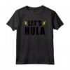EAT SLEEP HULA HOOPING HULLERN - Divertente Maglietta per Bambini, Ragazze e Donne - Regalo Originale per Compleanno o Natale