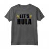 EAT SLEEP HULA HOOPING HULLERN - Divertente Maglietta per Bambini, Ragazze e Donne - Regalo Originale per Compleanno o Natale